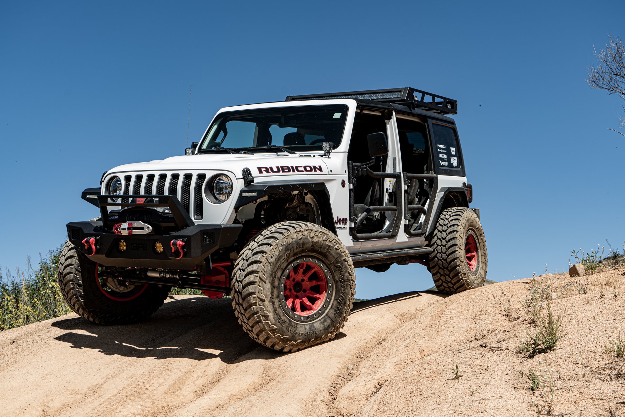 Body Armor Tube Doors for 1823 Jeep Wrangler & Gladiator JT Front Pair